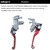 Adsspro Brake Clutch Lever Master Cylinder Reservoir for CR125R CR250R