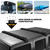 TIOYAR 300 LBS Roof Rack Cross Bars with 4 Pcs LED Lights Bar Compatible for 2007-2026 Jeep Wrangler JK JKU JL JLU & Jeep Gladiator JT & 84-01 Jeep Cherokee XJ Hardtop, Roof Rail Crossbars Rooftop