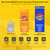 MOGOFE Yellow Titan RV Roof Sealant Tape Black 4 in x 50 ft Waterproof Tape