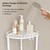 ELYKEN Corner Shower Caddy, 3 Tier Stainless Steel Shower Organizer, White