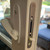 Gliding Patio Door Keyed Lock Assembly with Mortise Latch Compatible with Andersen OEM Part #2562123, #2573068 & #2573078, 2-9/16" Hole Centers, Non-Handed, White Diecast