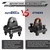 AUTMATCH D-Ring Shackle Mount (2-Pack) - 52,910 lbs (24T) Break Strength
