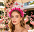 HSWE Flamingo Headband for Women Glitter Rhinestone Tinsel Pink Flamingo Hairband Hawaii Tropical Bird Animal Headpiece Fun Summer Beach Holiday Party Hair Accessories Gift