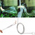 Extra Long Pipe Tube Cleaner Fridge Drain Pipe Dredging Tool Flexible Drain Brush Skinny Tube Spiral Cleaning Brush Drinking Straw Cleaner Brush Nylon Spring Aquarium Filter Brush 155CM (2)