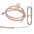 Extra Long Pipe Tube Cleaner Fridge Drain Pipe Dredging Tool Flexible Drain Brush Skinny Tube Spiral Cleaning Brush Drinking Straw Cleaner Brush Nylon Spring Aquarium Filter Brush 155CM (2)