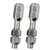 Cildea Universal Parking Brake Emergency Brake Cable Complete Kit or Floor Mount Units/Disc or Drum Brakes, 330-9371 140-14415-R