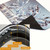 HOMETITUTE Stove Top Cover 28x20 Crystal Butterfly Heat Resistant Mat