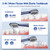 Kikuo 3-in-1 Electric Toothbrush with Water Flosser Combo