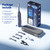 Kikuo 3-in-1 Electric Toothbrush with Water Flosser Combo