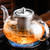 PARACITY Glass Teapot with Infuser, 40 oz Tea Kettle Stovetop, Tea Pot