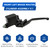 Front Left Brake Master Cylinder For Can Am Outlander Renegade 450 500 570 650 800 850 1000 2012-2021 All Editon, OEM# 705600865 705601430