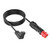 12V DC Power Cord Car Refrigerator DC Power Cord Refrigerator Plug Cooler Charging Replacement Cord Compatible with Alpicool/Dometic/ARB/Ausranvik/ICECO Portable Car Refrigerator - 1.8 Meters