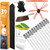 Sealegend 39 Feet Chimney Sweep Kit 12 Flexible Rods for Fireplace Cleaning