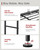 Sakugi Storage Shelves - 5 Tier Shelf Organizer, Heavy Duty Garage Shelving Unit with Leveling Feet, Stable Metal Shelves Organizer for Pantry, Kitchen and Closet, 33.0" W x 12.6" D x 72.0" H, Black