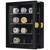 TJ.MOREE 12 Rings Championship Ring Display Case 8x10 Wall Mount Wooden