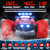 EpochAir 1:18 Remote Control Car - 20km/h 2.4GHz All Terrain Off-Road Monster Truck with Bodylights&Headlights &Headlamps, Rechargeable Toy Car Gift for 3 4 5 6 7 8 9 10-12 Year Old Boys Girls Kids