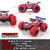 EpochAir 1:18 Remote Control Car - 20km/h 2.4GHz All Terrain Off-Road Monster Truck with Bodylights&Headlights &Headlamps, Rechargeable Toy Car Gift for 3 4 5 6 7 8 9 10-12 Year Old Boys Girls Kids