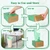 ECOLipak 13 Gallon 100 Count Compostable Kitchen Trash Bags with Handles