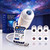 2027 Upgraded Galaxy & Ocean Projector, Plug and Play Hd Star Projector, 360° Adjustable Hd Smart Dynamic 5D Holographic Night Light Projector for Bedroom Ceiling (6 Projection Films)