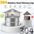 QUEYAAM 8" Chimney Cap with Screen & Rain Cover,304 Stainless Steel