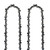 Opuladuo 2PC 10 Inch Pole Saw Chain for RYOBI RY40561 / RY40562VNM Polesaw