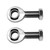 RABROPAR 7/8"-14 Heim Joint Rod End Kit Left and Right Hand (RH & LH Threads) with Jam Nuts, 7/8 shaft x 7/8 Head Joints