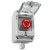 IP67 Button Switch Outdoor Waterproof Box Red Button Emergency Stop with Protective Cover Anti-misoperation Switch(AC/DC 6A-110V/3A-240V/2.5A-380V)