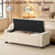Royal Windsor Ottoman with Storage,Tufted Storage Bench for Bedroom