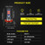 yifengshun 2Pcs H8/H11 Red Fog Light Bulbs,24 High Bright 3030 Chips H11 Bulbs Replacment Kit,DRL Fog Lights for Car Trucks, SUVs, Vans, 12-36V