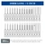 NAUIX 30-Piece Hex Head Allen Wrench Drill Bit Set (Metric & SAE)