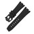 MMBAY Rubber 28MM Watch Bands Compatible Fit for Audemars Piguet AP Royal Oak Offshore 15703(Men's style) 15710 26170 26176 26237 26470 26703 Silicone Strap Wirstband for Men Women Bracelet Watch accessories, Silver (Black, 28mm)