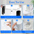 2026 New Hot Face Towel Heater Machine, 5-Second Rapid Heating to 55°C (131°F), Smart Voice Alert, Automatic Dispenser with 20 Compressed Towels for Home, Salon, Spa