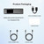 Bluetooth 5.2 Transmitter for 2 AirPods or BT Receiver Devices, Wireless Audio Adapter with HDMI ARC Input, Optical Audio Output & Bluetooth Output, LCD Screen, Plug and Play