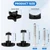 Walker Replacement Parts, Rollator Parts Kit, M6 Screws & Knobs, 2 Sets