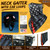 Full Brim Hard Hat OSHA Approved Visor Earmuffs and Neck Gaiter, Black