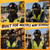 Full Brim Hard Hat OSHA Approved Visor Earmuffs and Neck Gaiter, Black