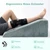 WarmInsula Leg Elevation Pillows for After Surgery, Memory Foam Knee Pillow for Knee Replacement Surgery, Leg Pillow Surgery Recovery Equipment for Sciatica Lower Back Hip Ankles