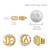 DST Earrings for Women Men 925 Sterling Silver DST Sorority Gifts Sorority Gifts