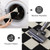 SHACOS Kitchen Rugs Set of 3 Checkered Kitchen Mats for Floor, Black/White