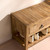 Wnutrees 31.3" Reclaimed Solid Wood Entryway Bench with 2 Drawers & Shelf