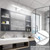 Aipsun 24 inch Modern LED Vanity Lights Adjustable Bathroom Vanity Light Fixtures Chrome Bathroom Light Fixture Over Mirror 5500K