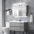 Aipsun 24 inch Modern LED Vanity Lights Adjustable Bathroom Vanity Light Fixtures Chrome Bathroom Light Fixture Over Mirror 5500K