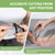 BALUCA Ergonomic Nail Clipper for Seniors - Large Toenail Clipper for Thick Toenails and Fingernails, Long Handle Nail Clippers with Catcher