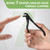 BALUCA Ergonomic Nail Clipper for Seniors - Large Toenail Clipper for Thick Toenails and Fingernails, Long Handle Nail Clippers with Catcher