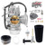 YFM660 Carburetor Carb Compatible With 2002-2008 YAMAHA Grizzly 660 with Fuel Valve Petcock + Lever + Air Filter Foam + Intake Manifold