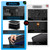 JHSafer 5200℉ Fireproof Document Box with Lock, File Organizer with Handle