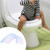 Fenteer Pee Guard for Toilet Seat, Universal Pee Deflector, Portable Toilet Urine Shield, Easy to Clean Guard Toilet Seat Attachment Fits Most Toilet Seats, Toilet Splash Guard for Boys Elderly, A