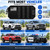 NIXNEHC Car Sun Visor Organizer, Tactical MOLLE Panel for Truck SUV