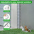 Puthpy 5 Pack Stainless Steel Squirrel Spikes for Bird Feeder, 5 FT Squirrel Spikes for Bird Feeder Pole, Keep Squirrels, Raccoon Away, for Wall Fence Garden Roof Yard, Easy to Install