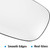 ROWORKX Passenger Side Heated Mirror Compatible with 2009-16 Volkswagen CC